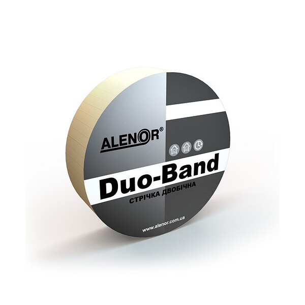Стрічка Alenor двостороння Duo-Band 40(25м) 135622