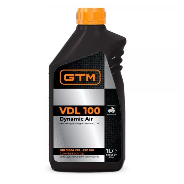 Змаска компресорна 1.0 л GTM Dynamic Air VDL 100 (ISO 100)