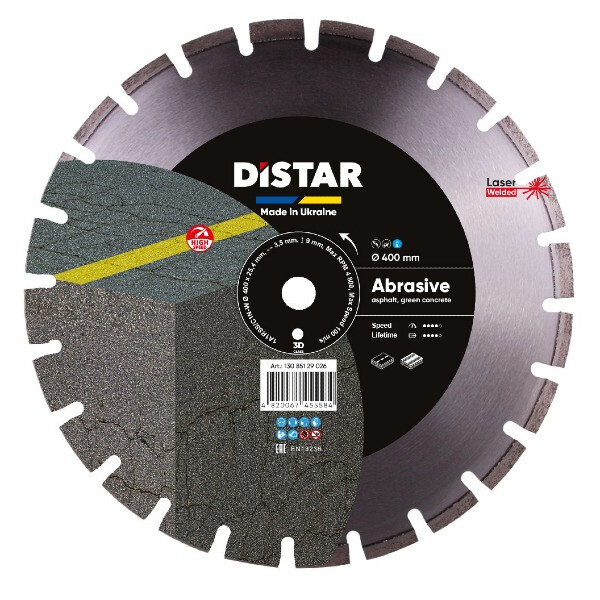 Диск DISTAR 400х3.5/2.5х25.4 -11.5-21-ARP Bestseller Abrasive 13085129026