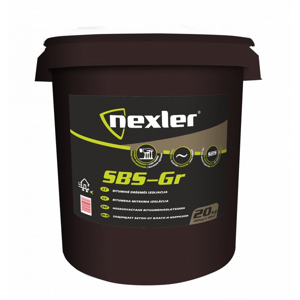 Мастика Nexler SBS GR 20kg (аналог мастики №24)