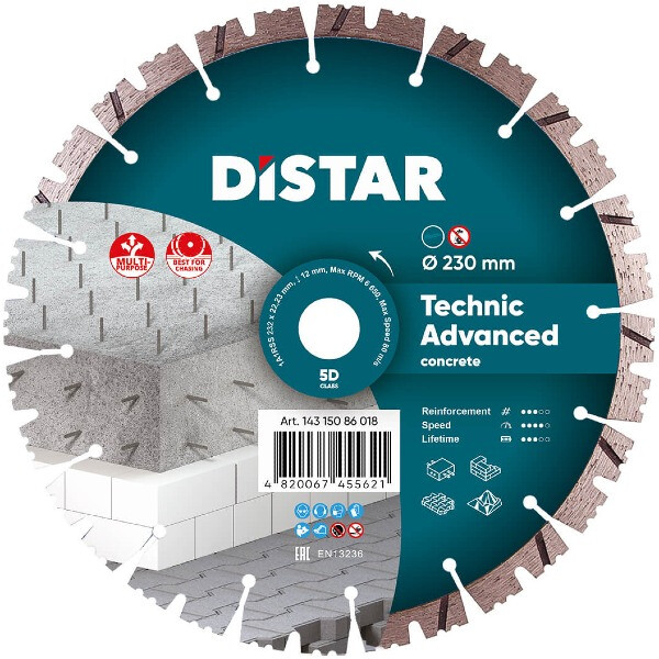 Диск DISTAR 230 Technic Advanced 14315086018