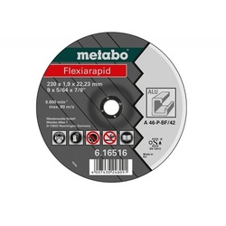 Диск відрізн. Metabo А60-Р  Flexiarapid,125х1,0х22,23мм   616513000