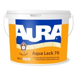 Лак  AURA Aqua Lack 70  2,5л Акриловий лак (Ескаро)