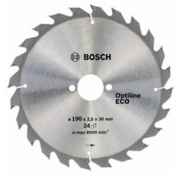 Bosch Диск пильний 190х30х54мм MULTI ECO 2608644389 (Р)