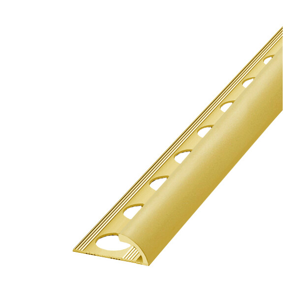 Профиль плиточный НАП 10мм золото (1305)