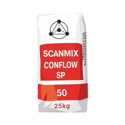 SCANMIX - 50 CONFLOW SP Стяжка армуюча для підлоги для міцних основ (25 кг.) (42 міш./у пал.)