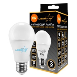 LED Світлодіодна лампа LEDSTAR  A60 E27 8W 220V (102402 ) (Р)