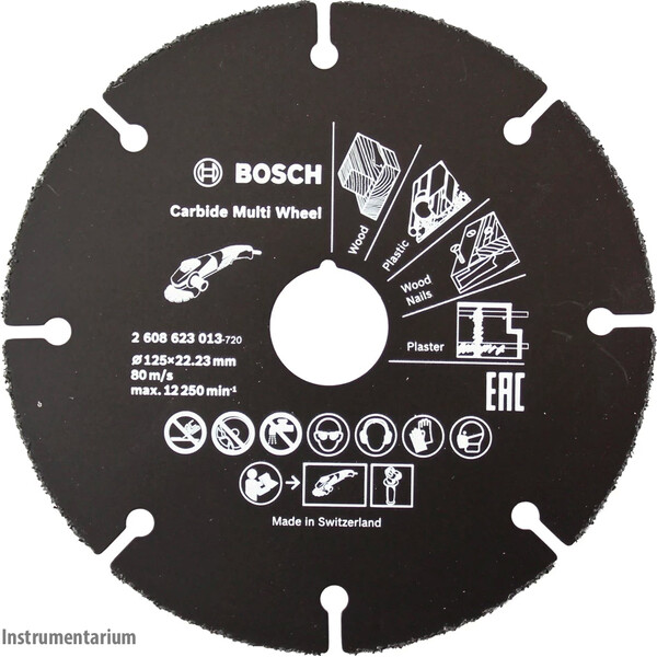 Bosch Диск по дереву 125мм 2608623013