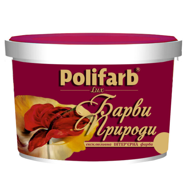 Фарба POLIFARB Барви Природи Чайна троянда 4,2кг(Polifarb)