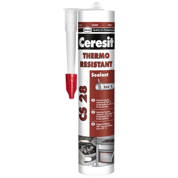 Герметик термостійкий (260*С) Ceresit CS 28 300мл