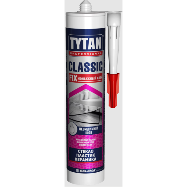 Рідкі цвяхи Tytan  Classic Fix 310мл прозорі