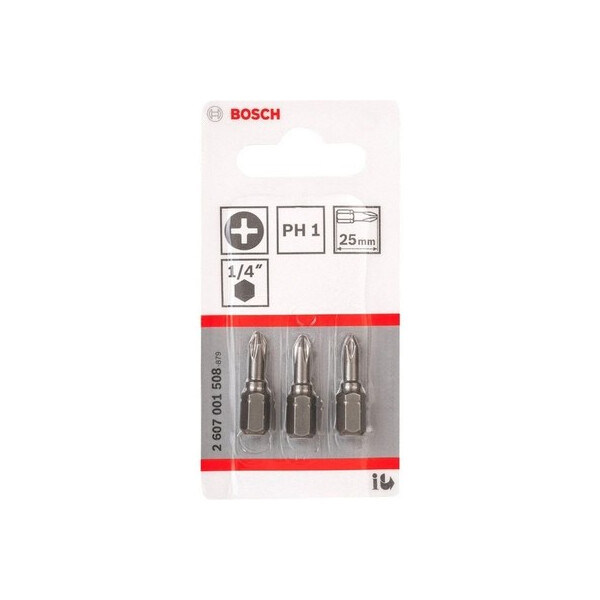 Bosch Біта PH1х25 Extra-Hart 2607001508