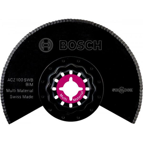 Bosch Полотно пильне  Starlock Carbide-RIFF ACZ сегм. хвиляс. 2608661693