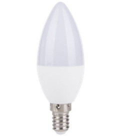 Лампа LED Works C37  4Вт Е14 4000К,450LM 4рcs filamen (Р)