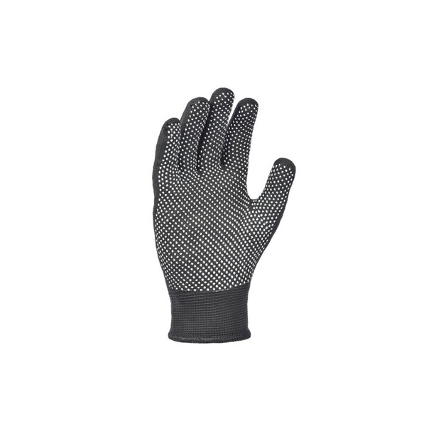Перчатки DOLONI (4410) трикотаж черные с микроточкой пвх 10р