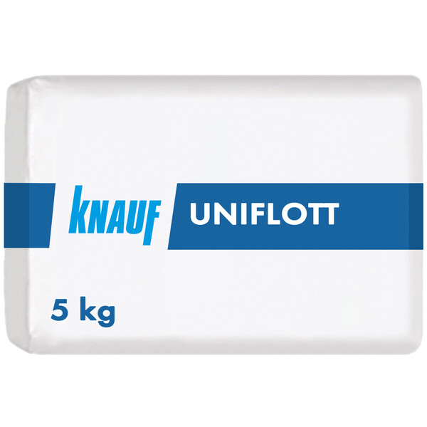 Шпаклівка UNIFLOTT 5 кг. (200 міш./в пал.) KNAUF