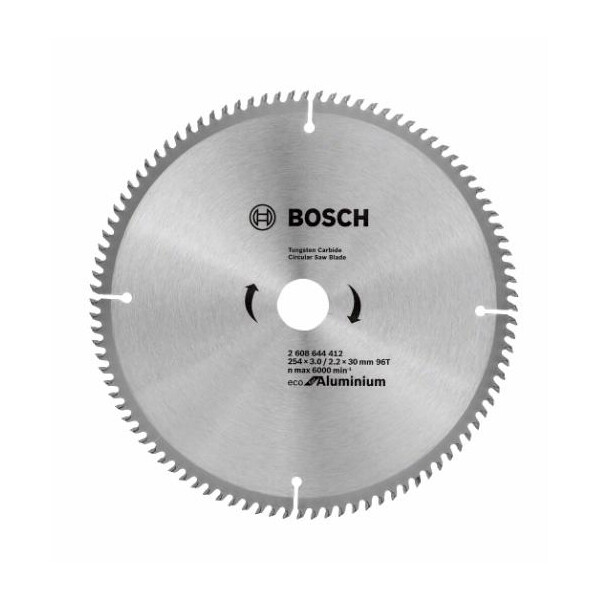 Bosch Диск пильний ECO ALU/Multi 250x30 80 зуб. (2608644393)