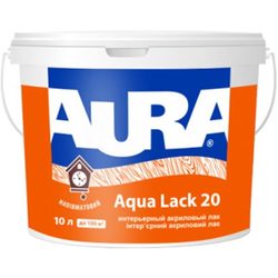 Лак  AURA Aqua Lack 20  1л Акриловий лак (Ескаро)