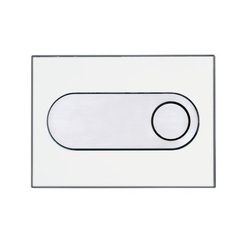 Кнопка PESTAN ONYX для інсталяції біла (1шт) (40006363)