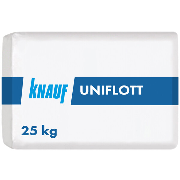 Шпаклівка UNIFLOTT 25 кг. (42 міш./в пал.) KNAUF