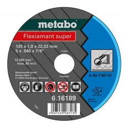 Диск відрізн Metabo Metabo Flexiamant Super 125x1.6x22.2 (616192000)