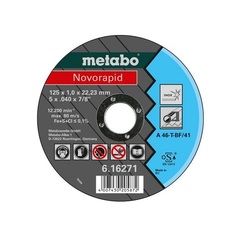 Диск відрізн Metabo Novorapid 125х1,0х22.23 мм 616271000