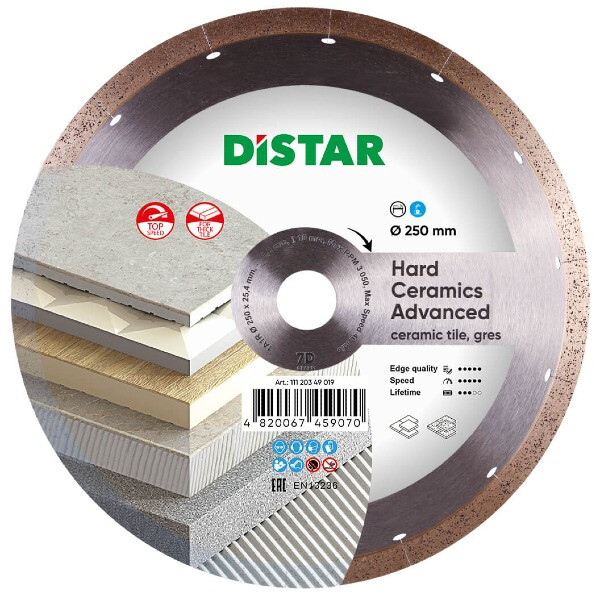 Диск DISTAR 250 Hard Ceramics Advanced 11120349019