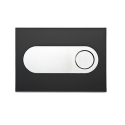 Кнопка PESTAN ONYX для інсталяції чорна (1шт) (40006364)